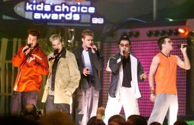 N Sync Performs at Kids Choice Awards